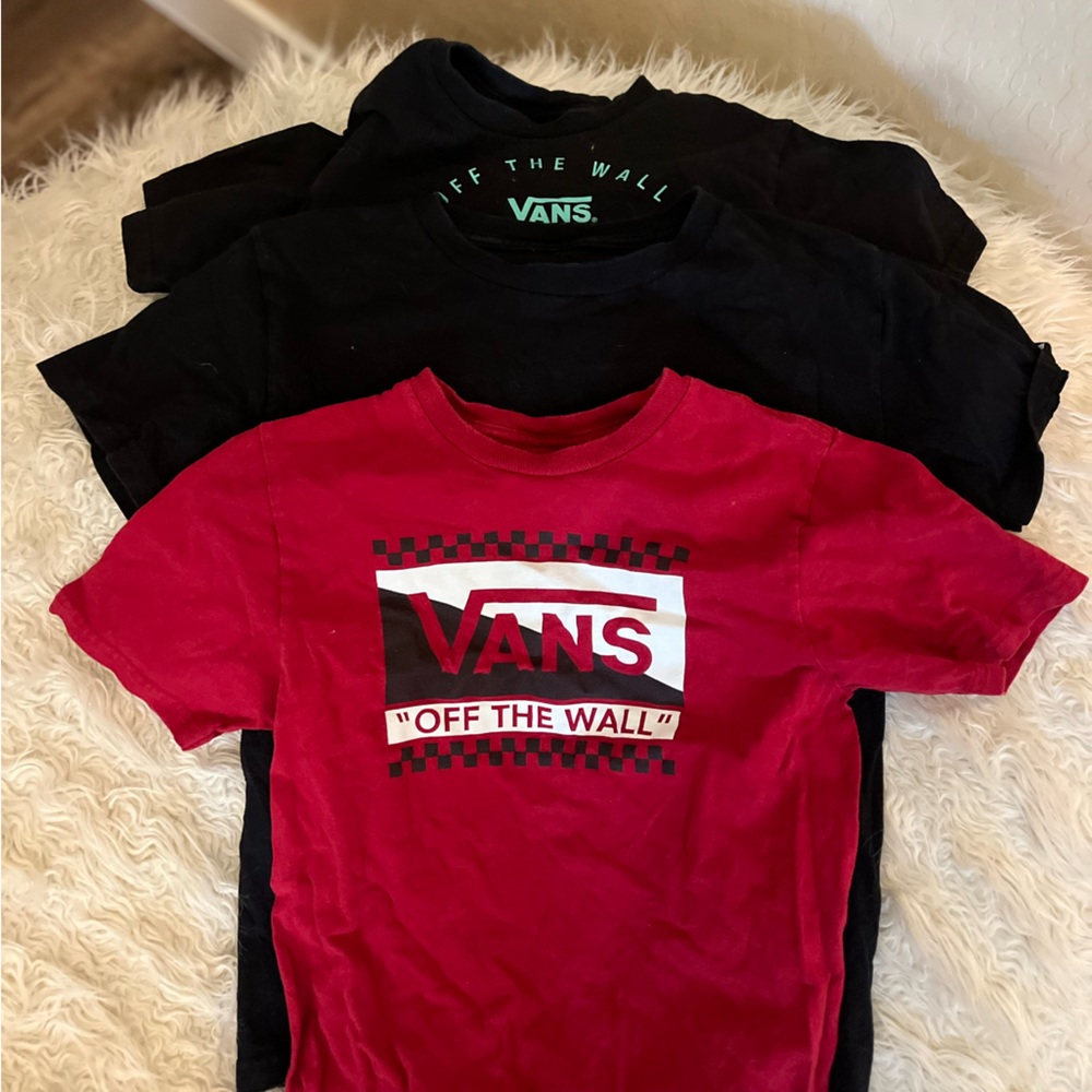 Lot- Vans/ Salty Crew Short Sleeve Tees
